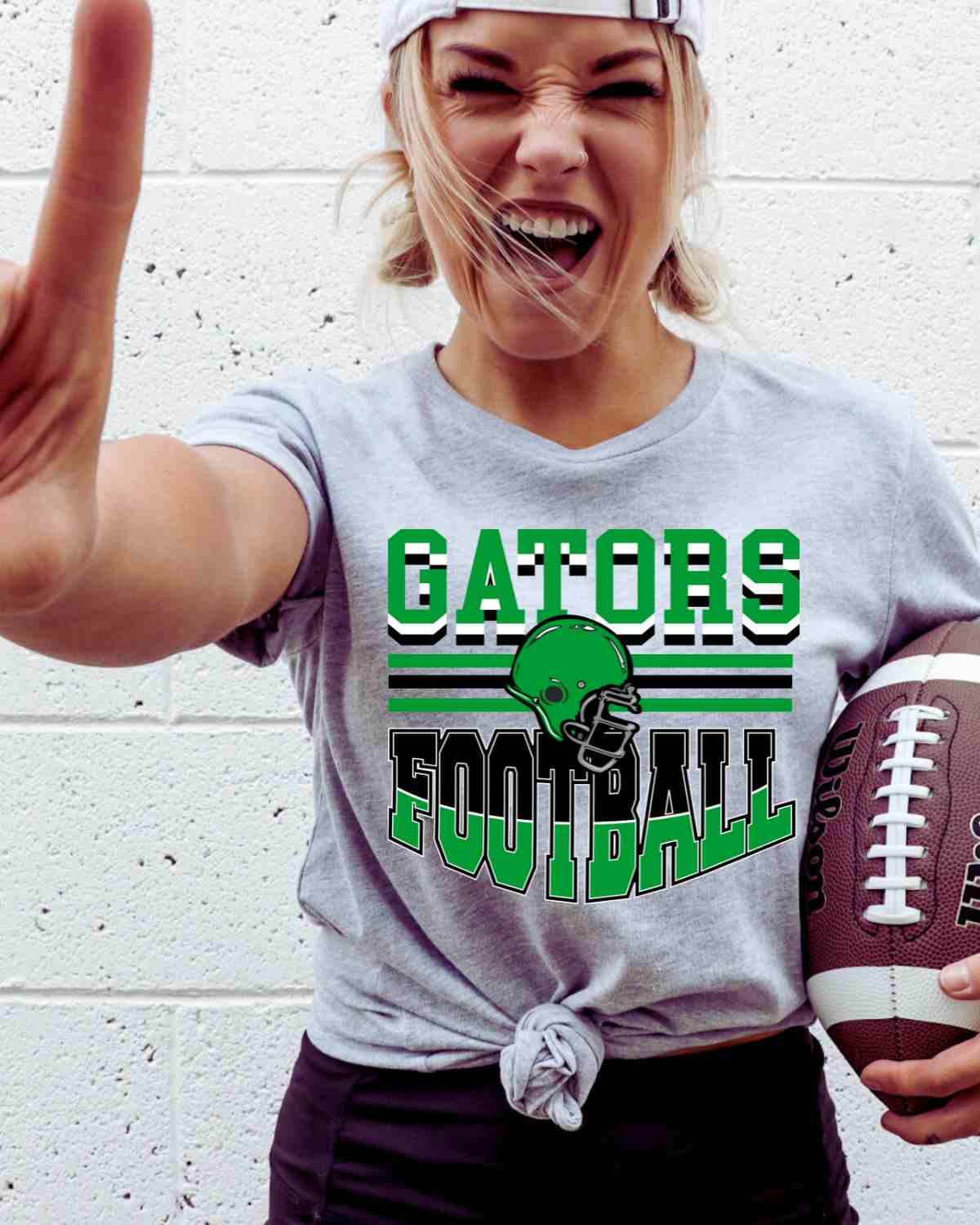 Gators Football Helmet Middle DTF Transfer