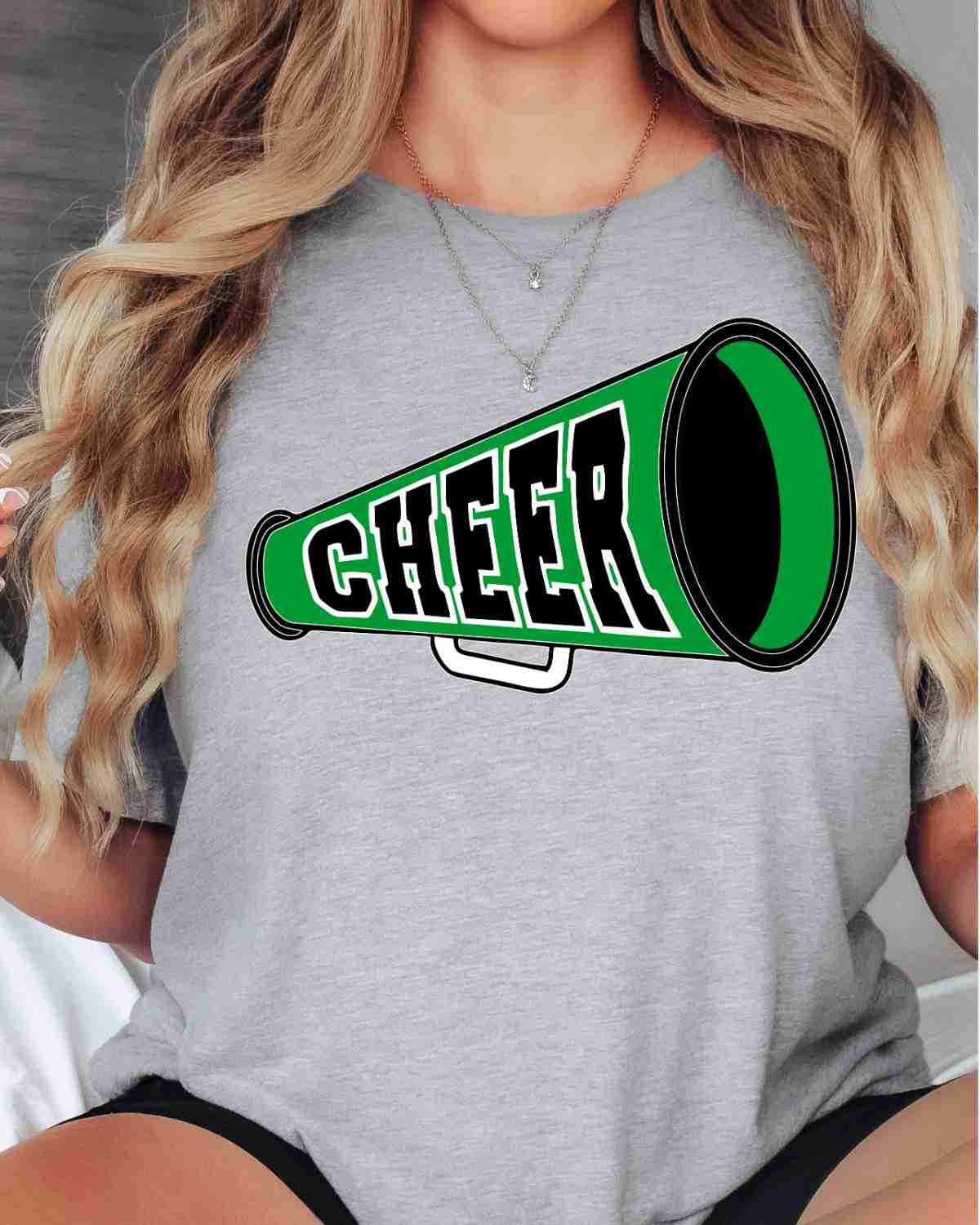 Cheer Megaphone DTF Transfer