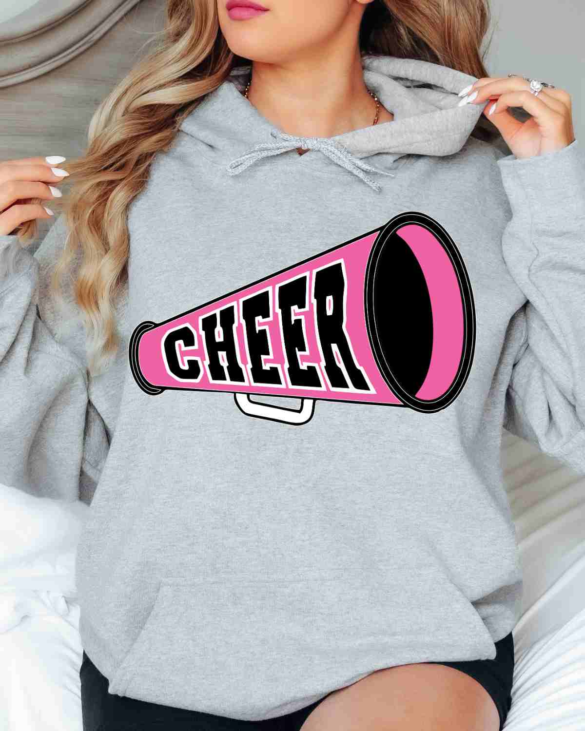 Cheer Megaphone DTF Transfer