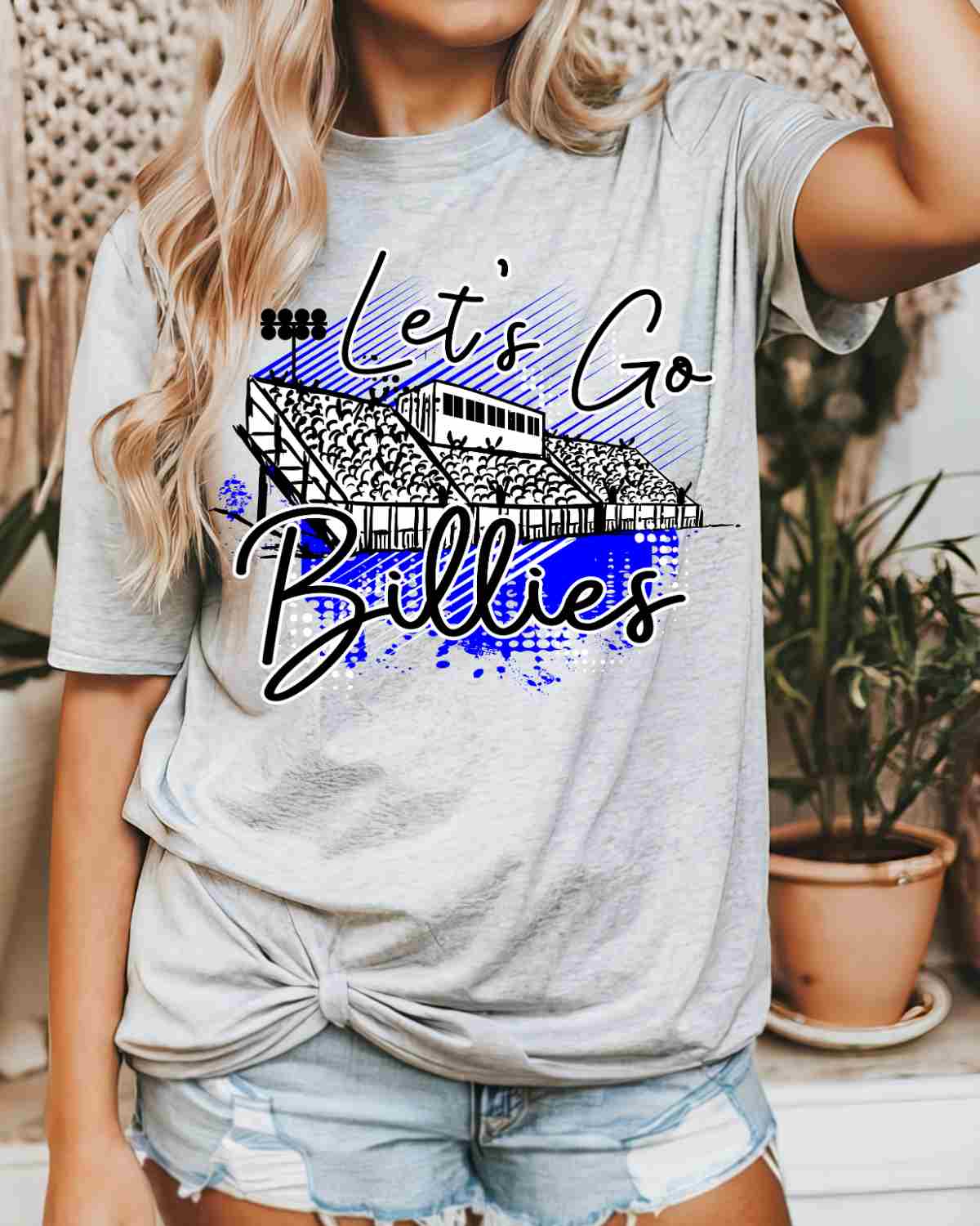 Let's Go Billies Stadium DTF Transfer