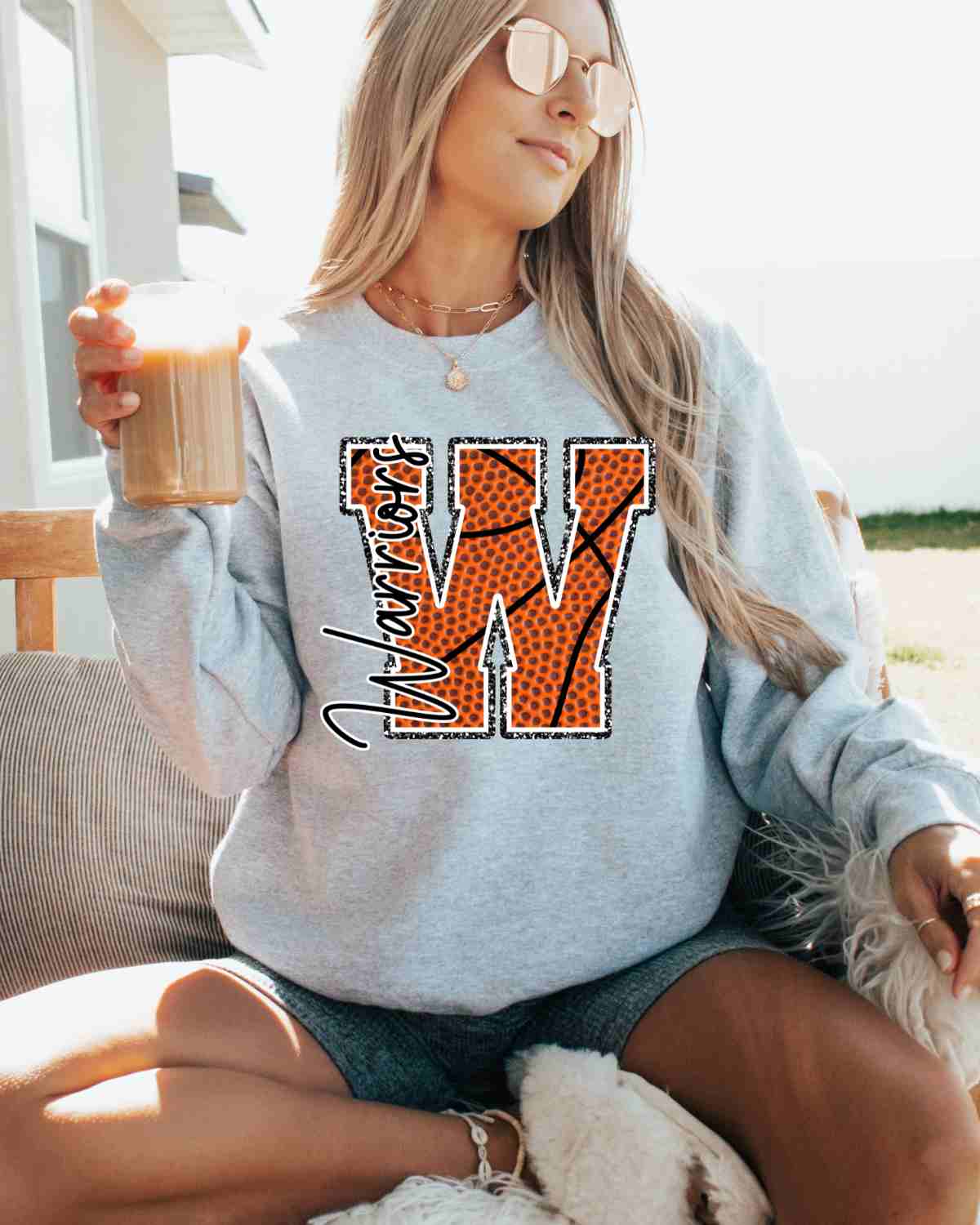 Warriors Basketball Letter DTF Transfer