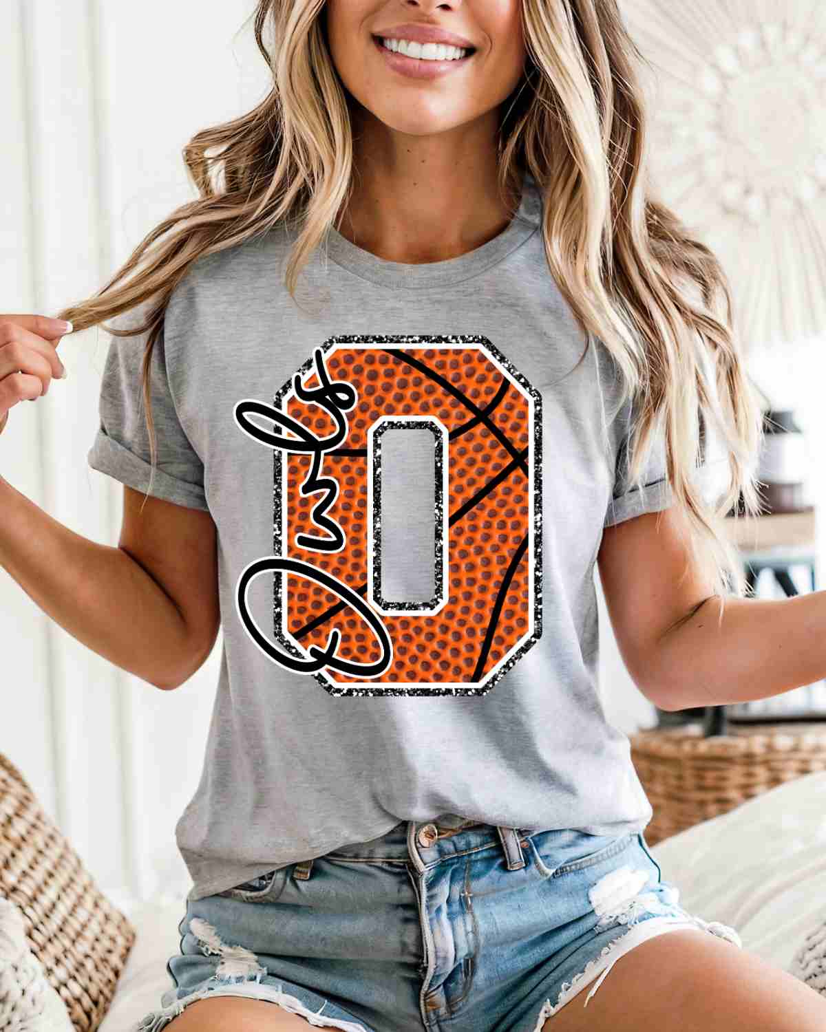 Owls Basketball Letter DTF Transfer