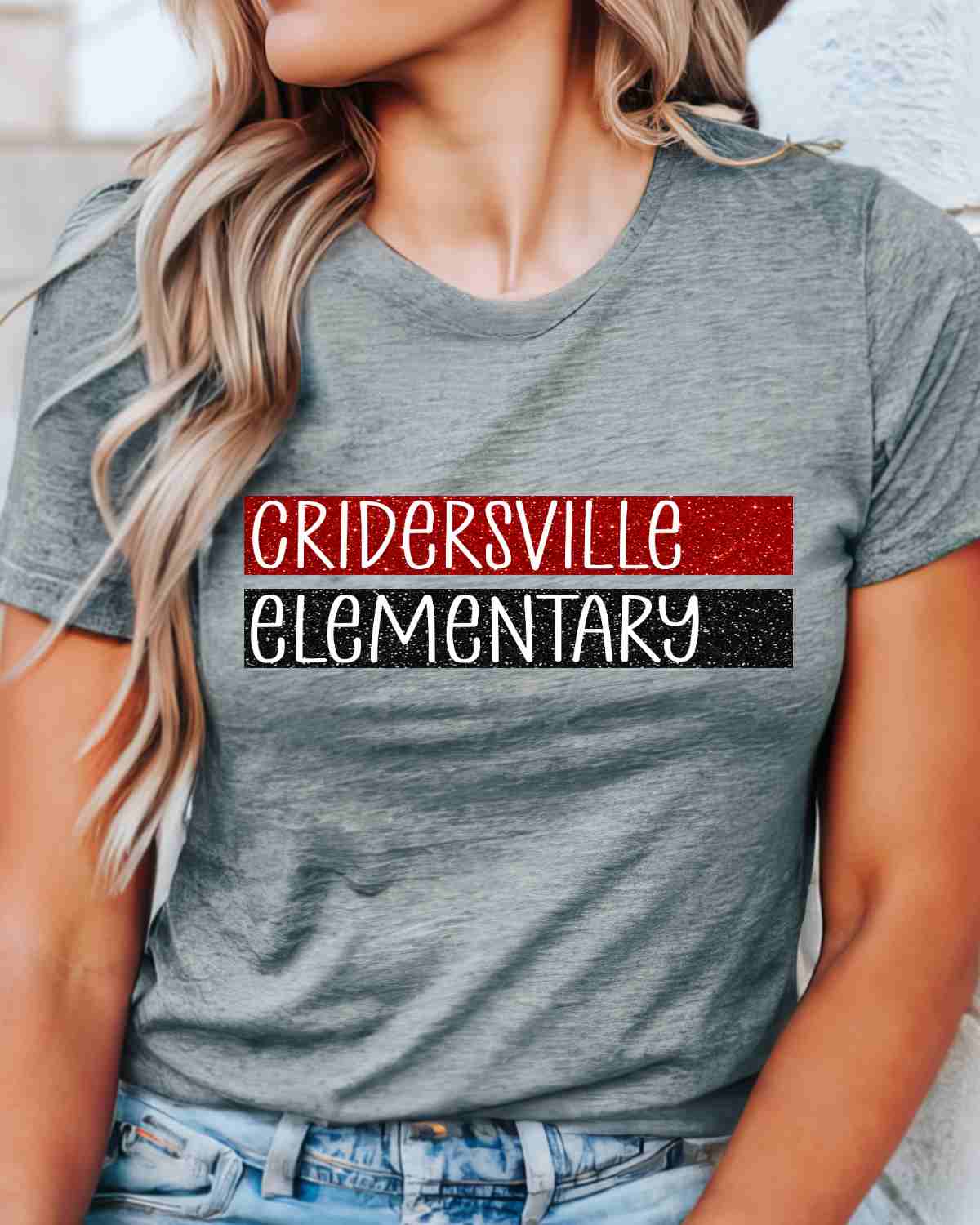 Cridersville Elementary Rectangles DTF Transfer