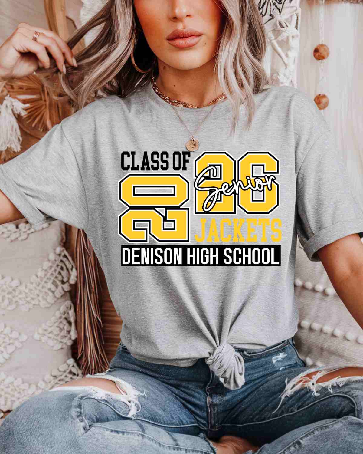 Senior Class of 2026 Custom DTF Transfer - Rustic Grace Heat Transfer Company