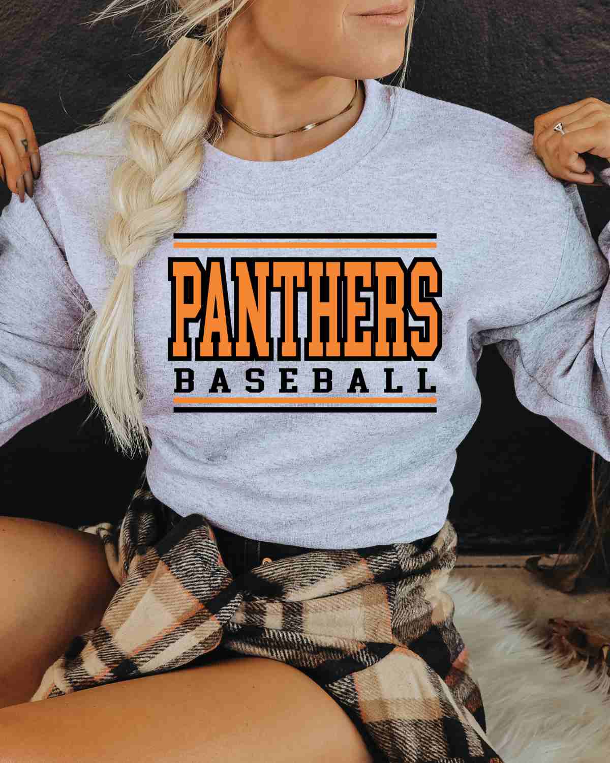 panthers baseball dtf transfer_rustic  grace