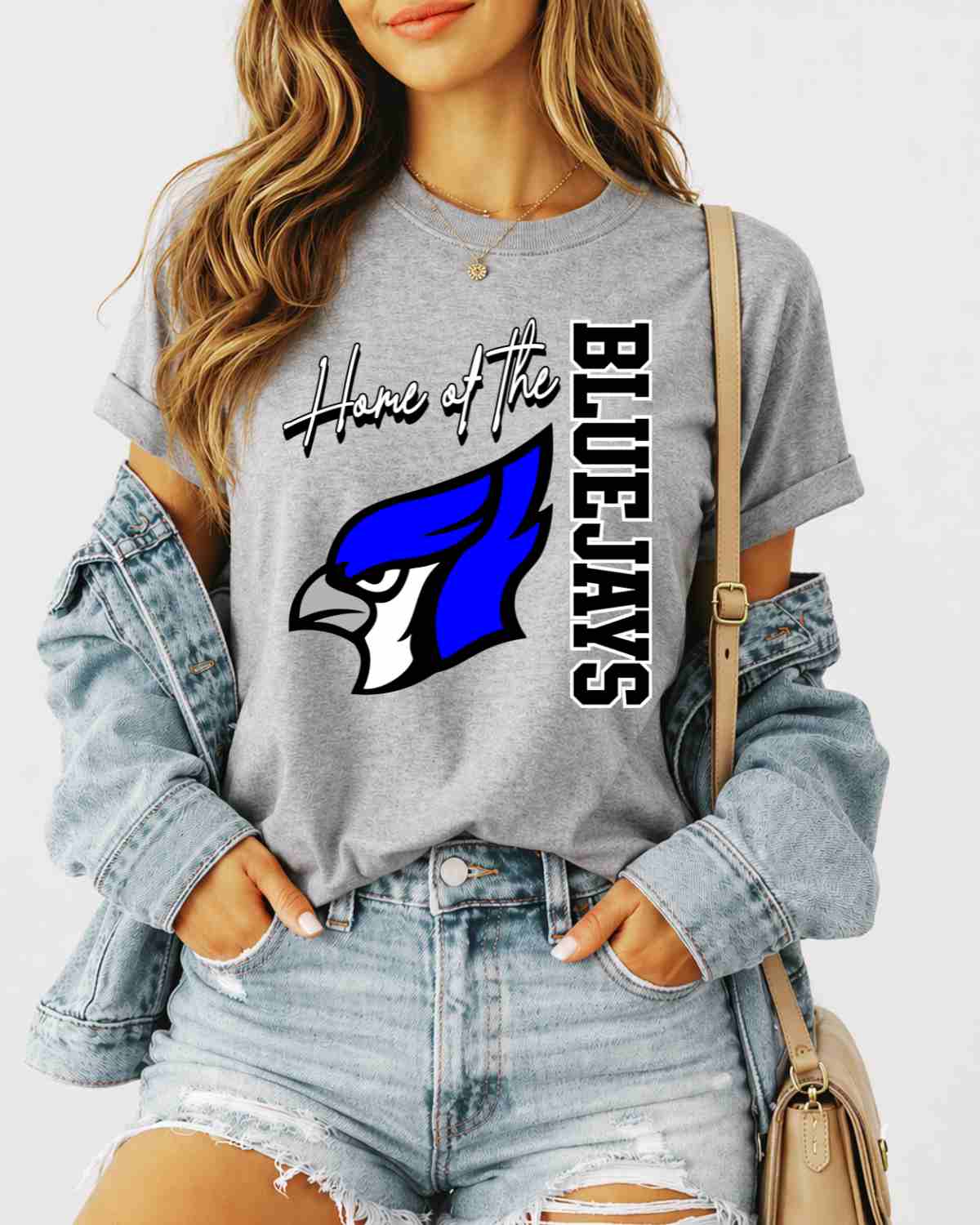 Home of the Bluejays DTF Transfer - Rustic Grace Heat Transfer Company
