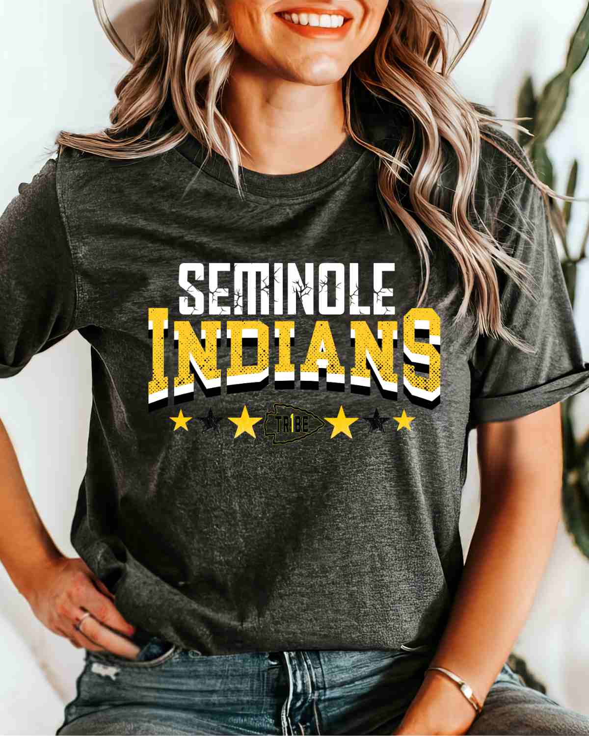 Seminole Indians Tribe Stars DTF Transfer