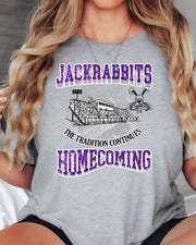 Jackrabbits Homecoming The Tradition Continues DTF Transfer