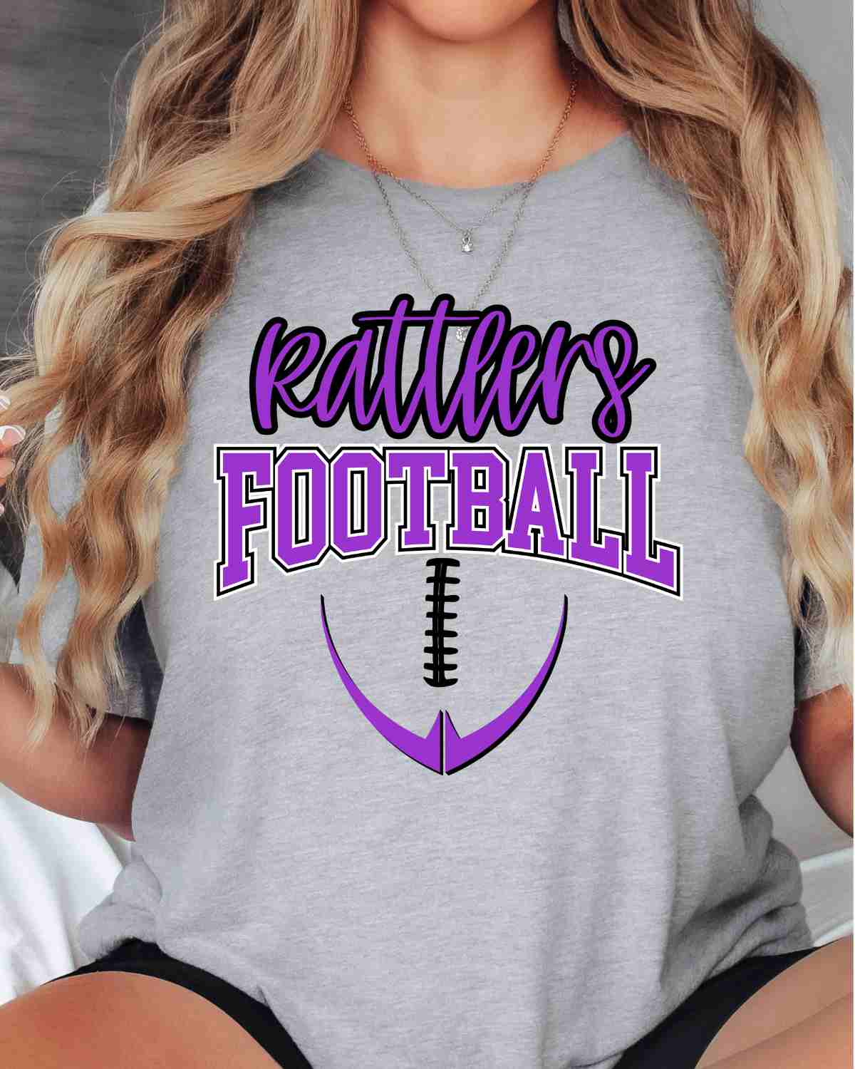 Rattlers Half Football DTF Transfer