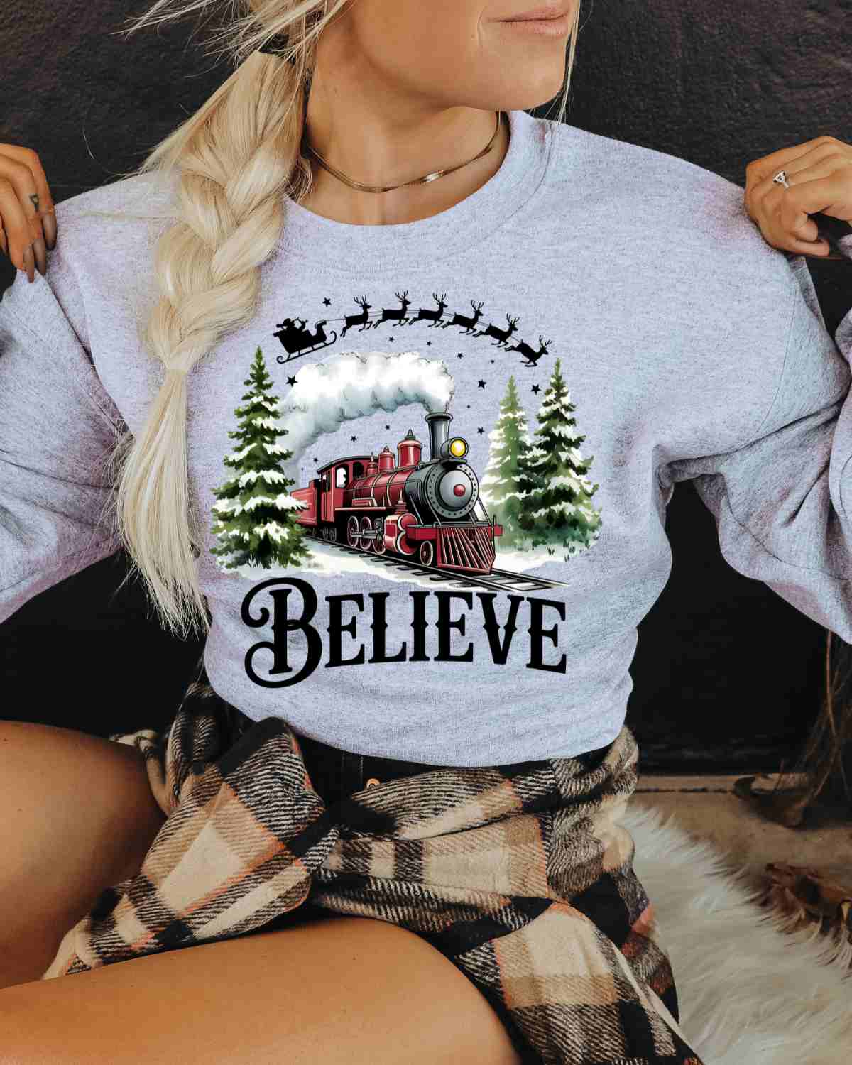 Believe Train DTF Transfer