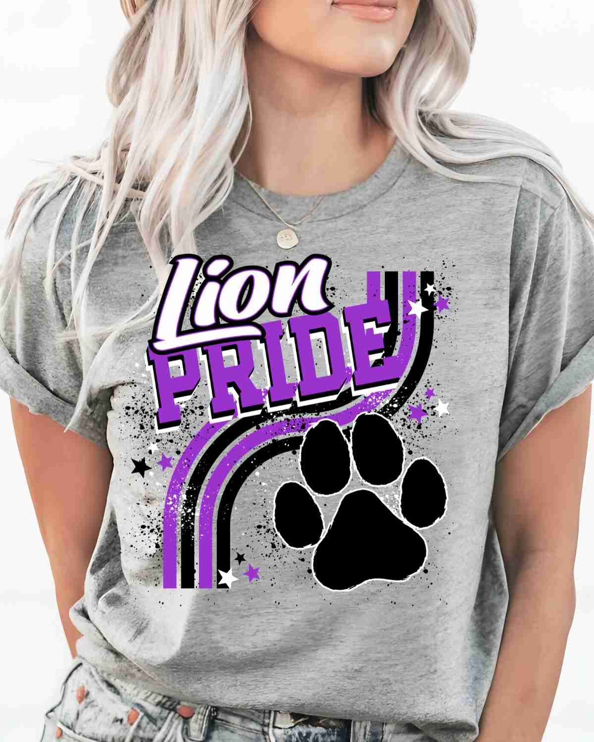 Lion Pride Wavy Stripes Tshirt