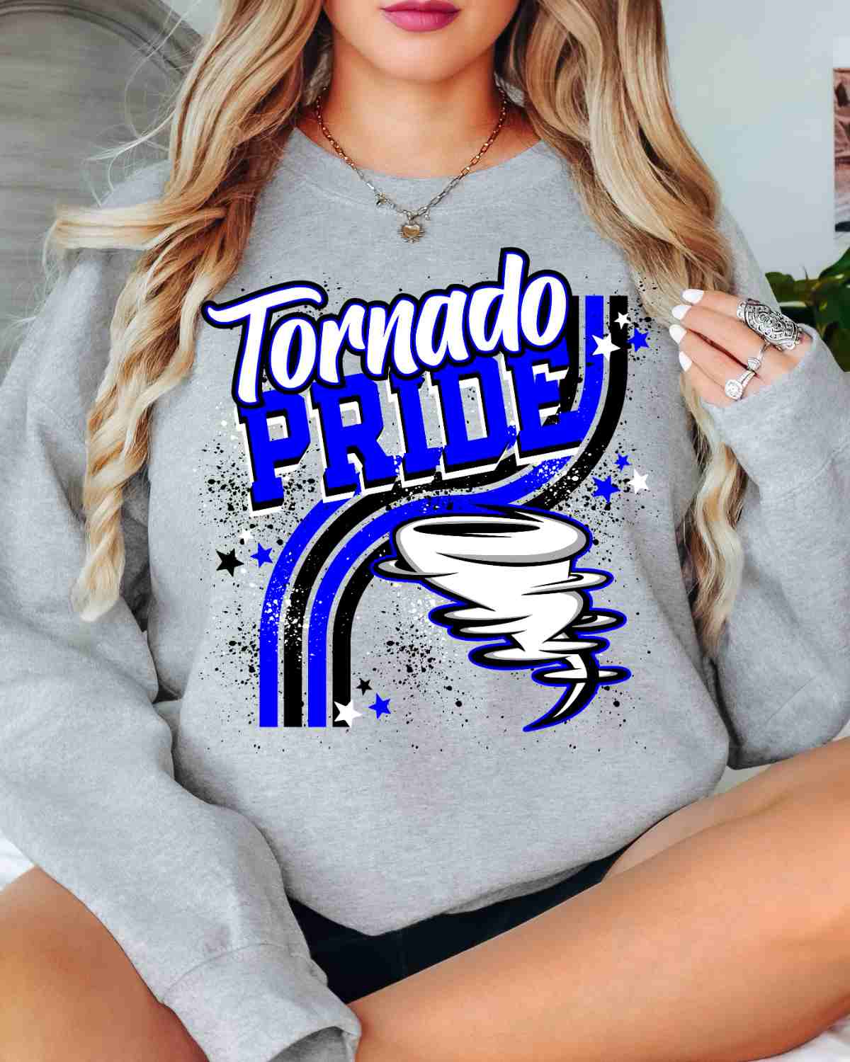 Tornado Pride Wavy Stripes DTF Transfer