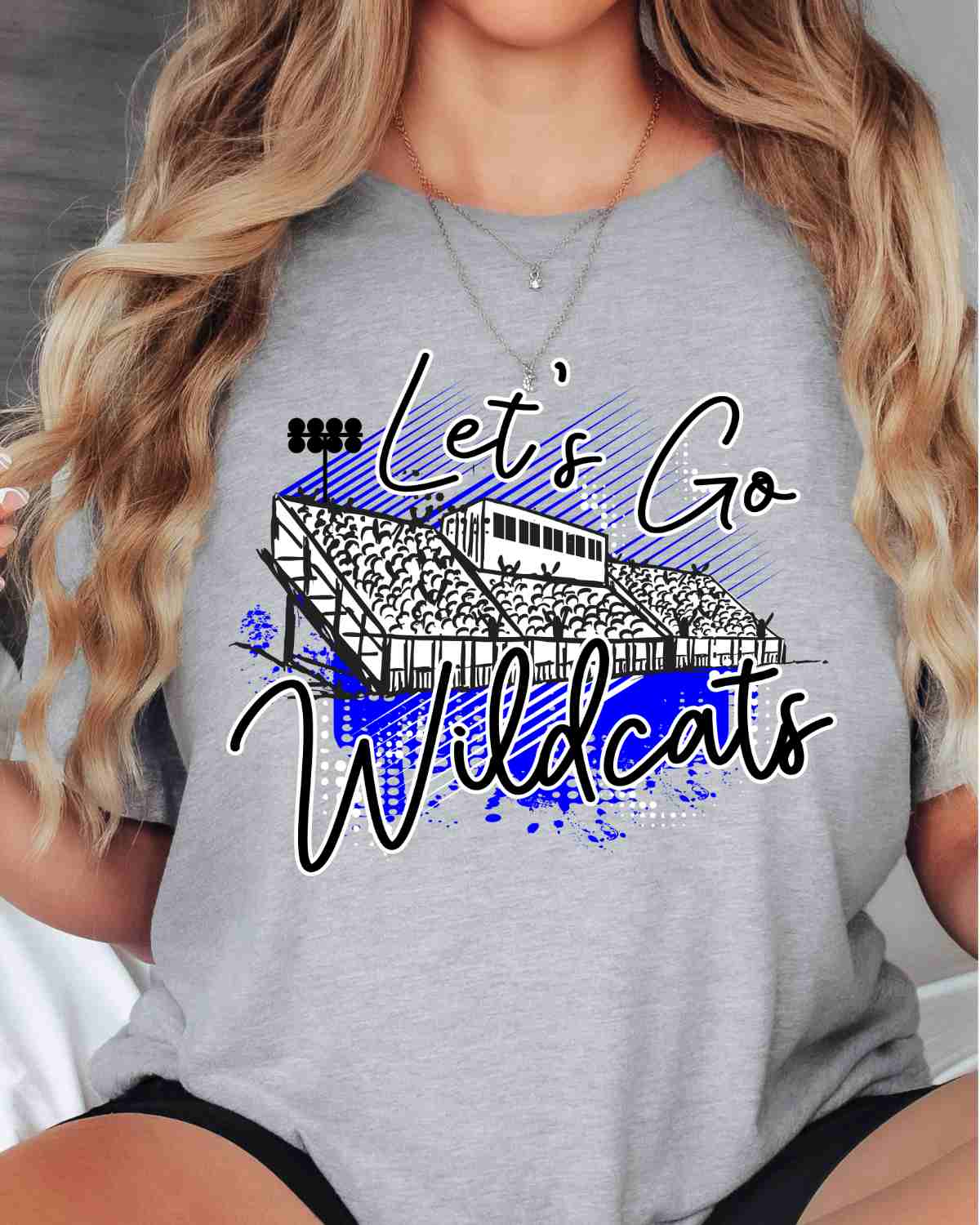 Let's Go Wildcats Stadium DTF Transfer