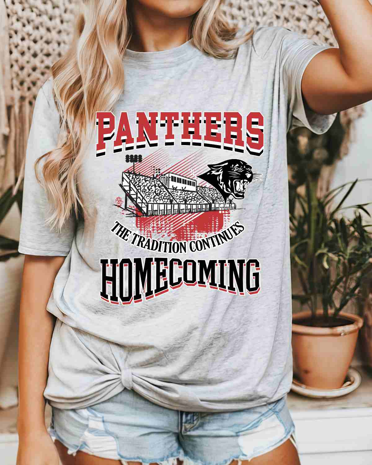 Panthers Homecoming The Tradition Continues DTF Transfer