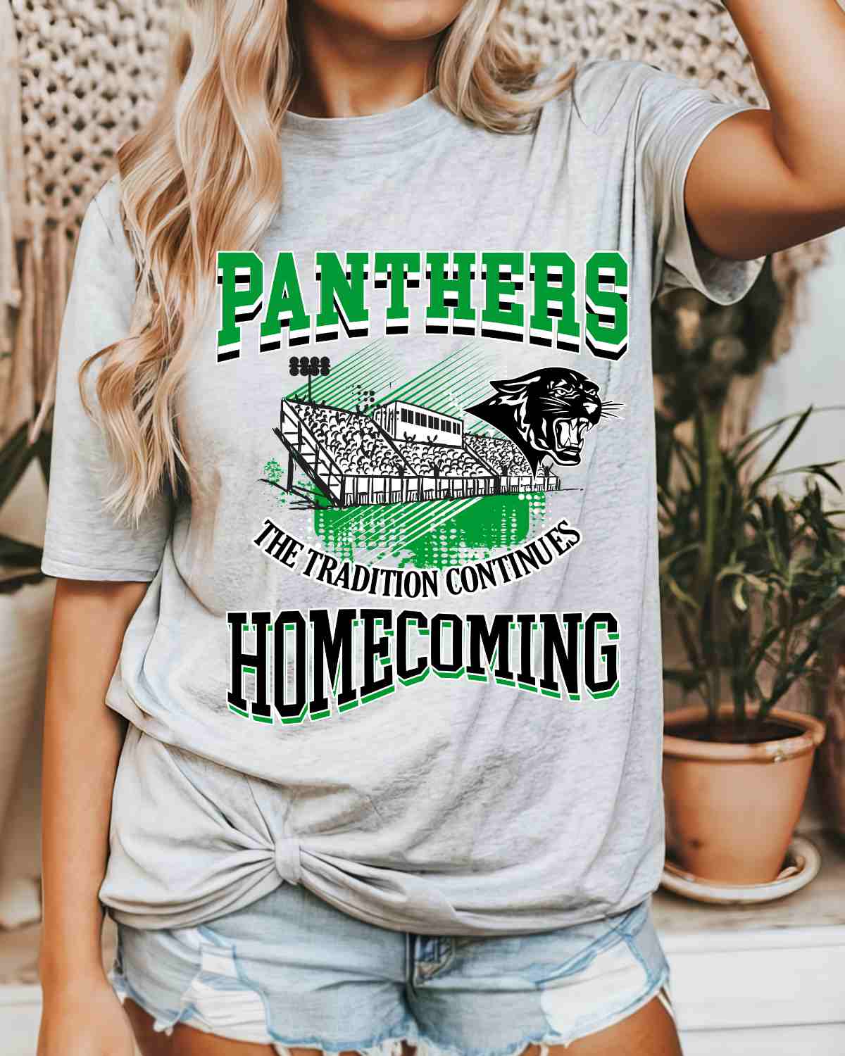 Panthers Homecoming The Tradition Continues DTF Transfer