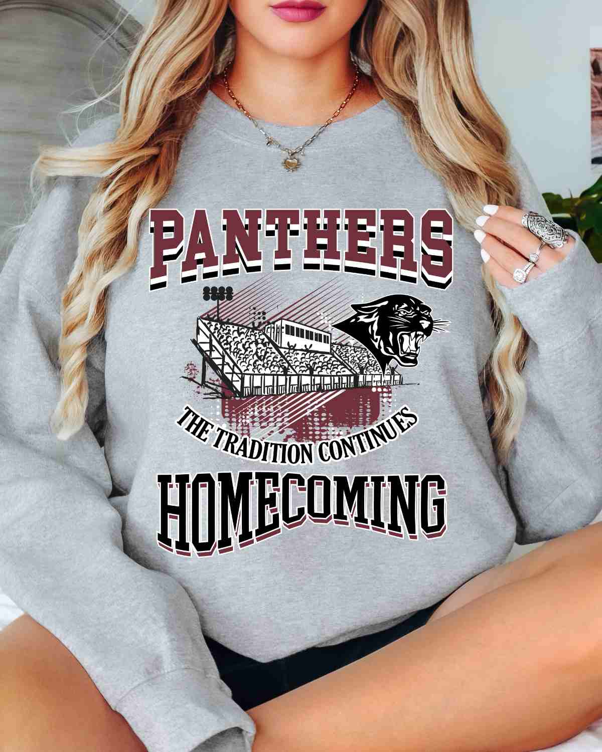 Panthers Homecoming The Tradition Continues DTF Transfer