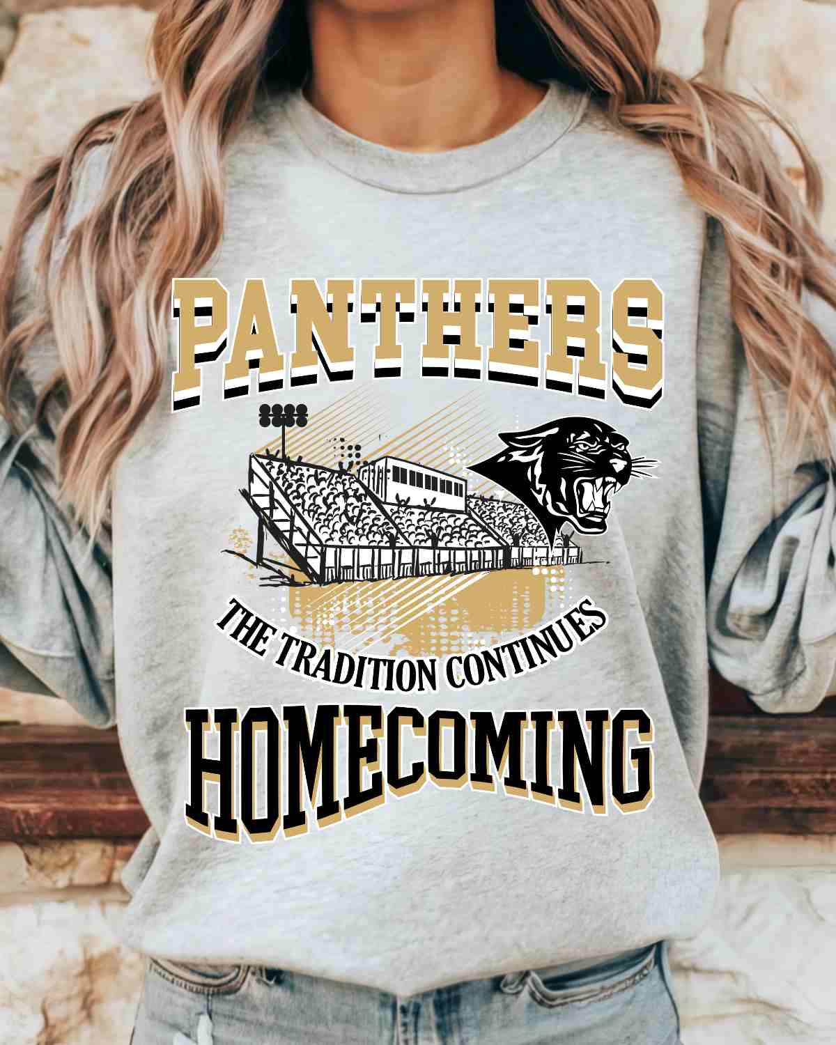 Panthers Homecoming The Tradition Continues DTF Transfer