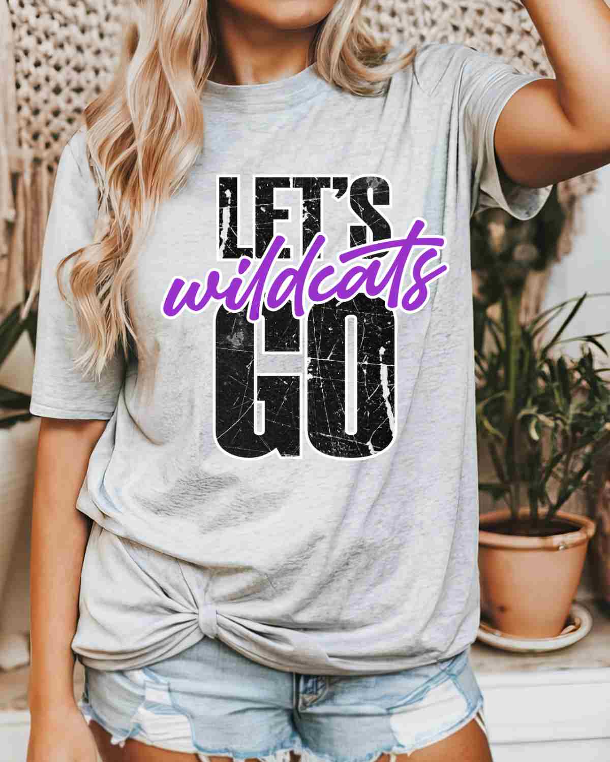 Let's Go Wildcats DTF Transfer