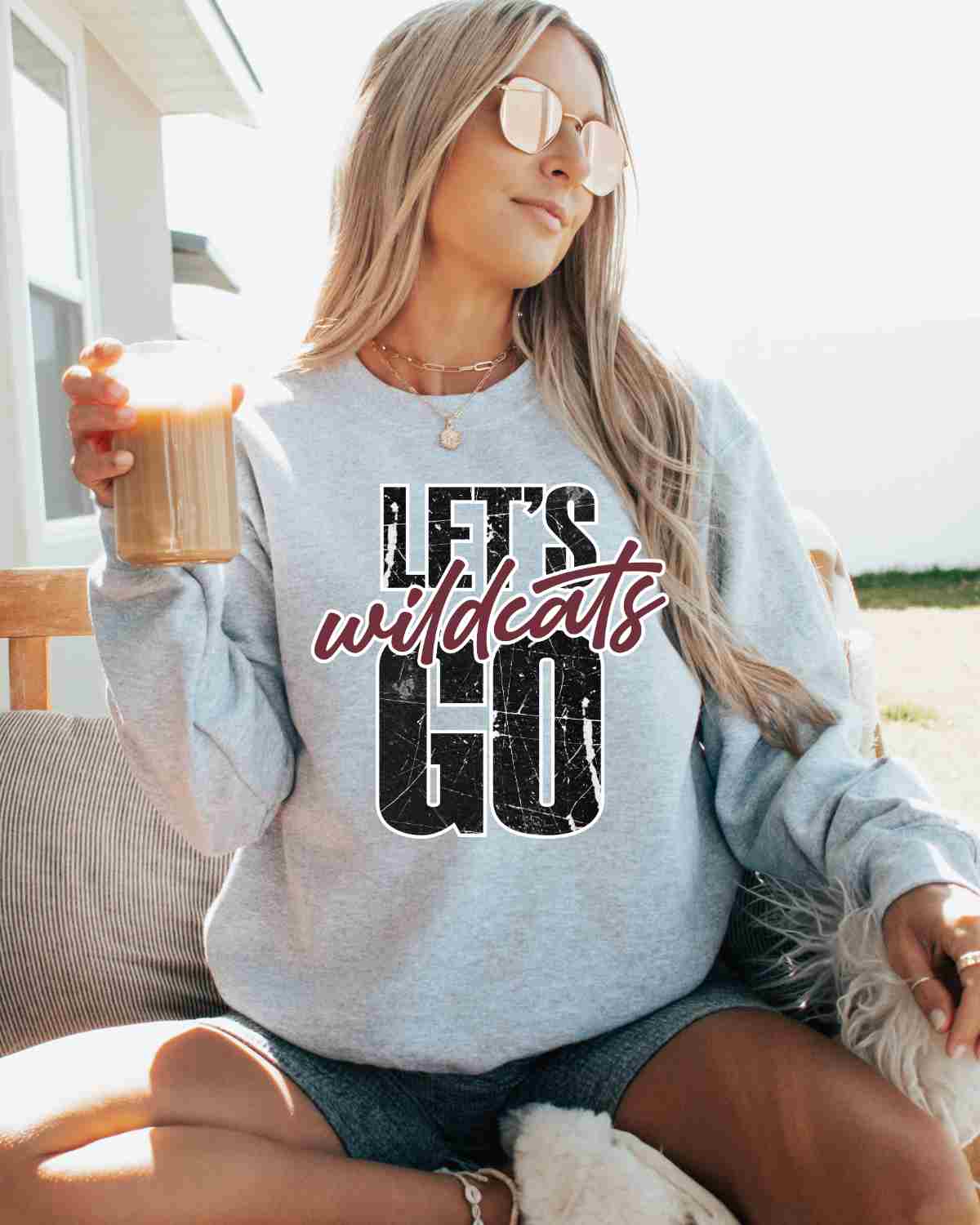 Let's Go Wildcats DTF Transfer