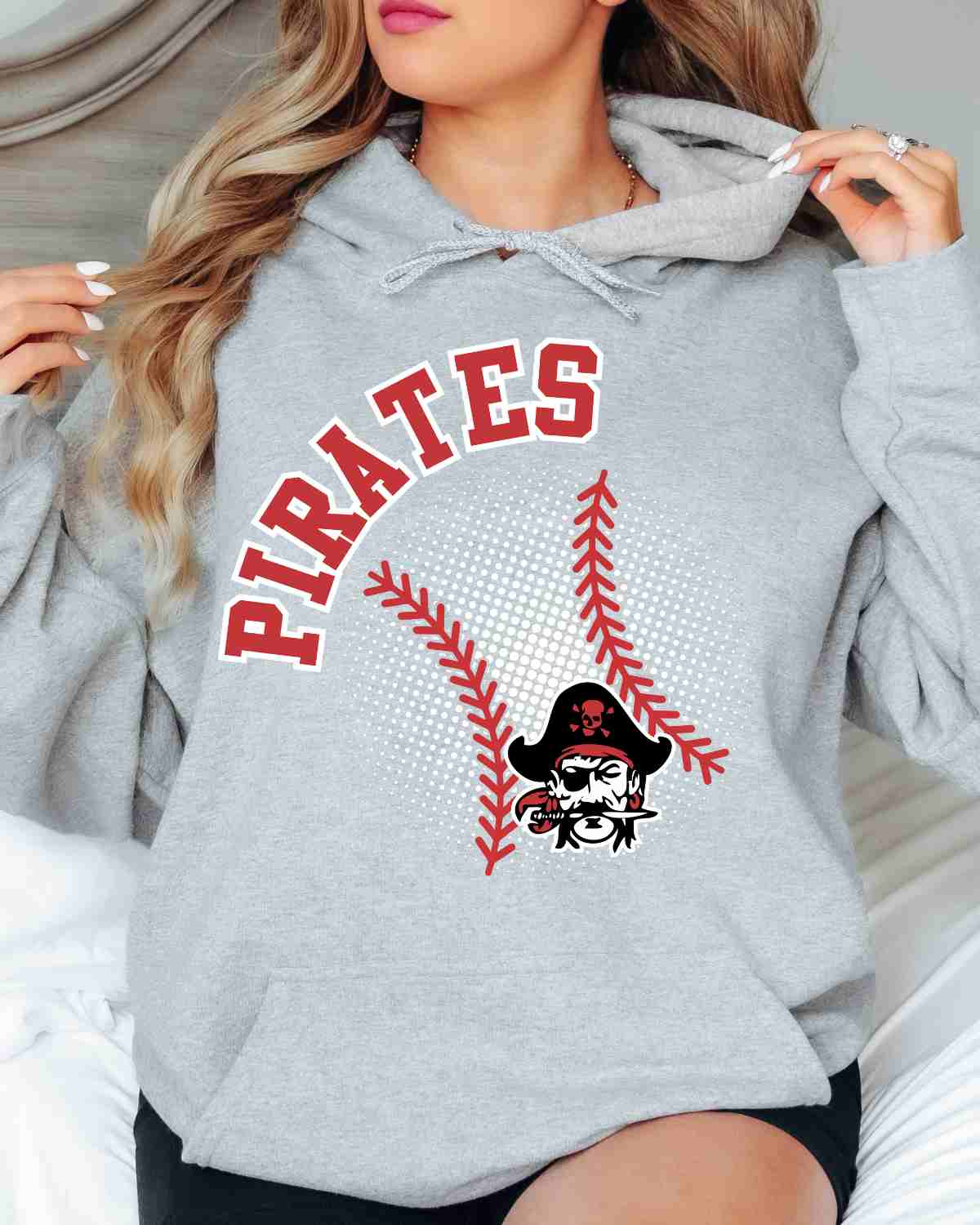 Pirates Baseball Halftone DTF Transfer