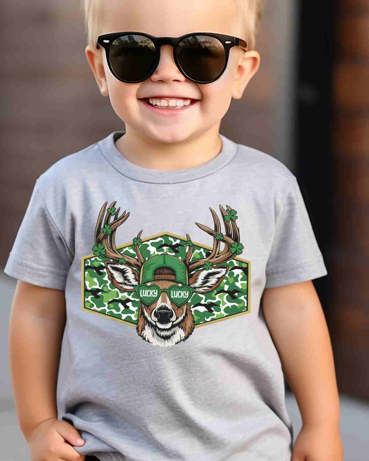 Lucky Deer Camo DTF Transfer - Rustic Grace Heat Transfer Company