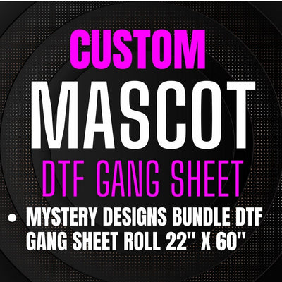 Custom Mascot Bundle DTF Gang Sheet
