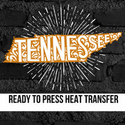 Tennessee Starburst DTF Transfer