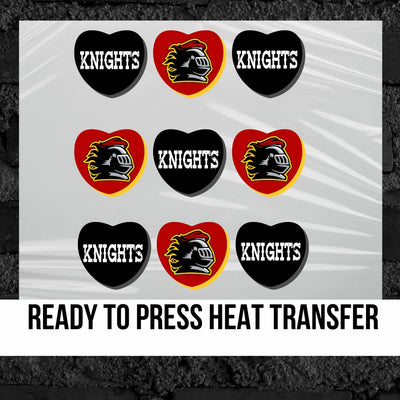 Knights Sweetheart DTF Transfer