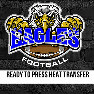 Angry Eagles Football DTF Transfer