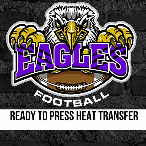 Angry Eagles Football DTF Transfer