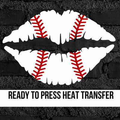 Baseball Lips DTF Transfer