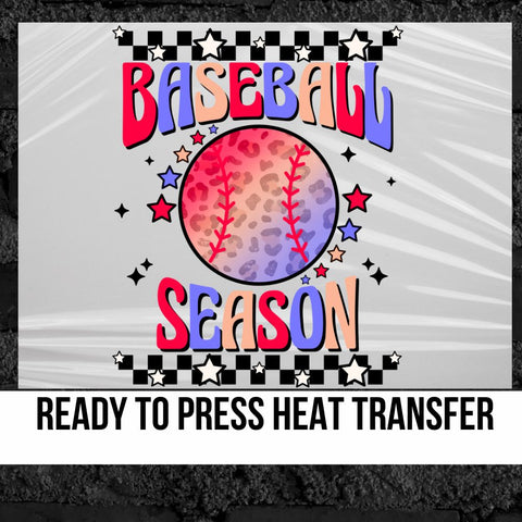 Baseball Season DTF Transfer
