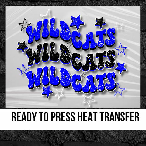 Wildcats Swerve Retro Stars DTF Transfer