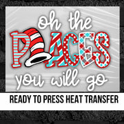 Lucky Day Transfer for T-shirts, Heat Transfer, Ready for Press Heat P