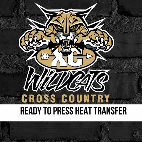 Wildcats Cross Country XC DTF Transfer