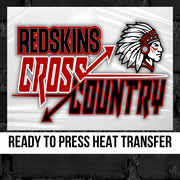 Redskins Cross Country DTF Transfer