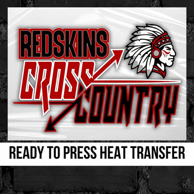 Redskins Cross Country DTF Transfer