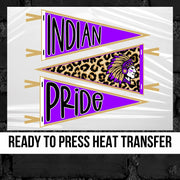 Indian Pride Pennants DTF Transfer