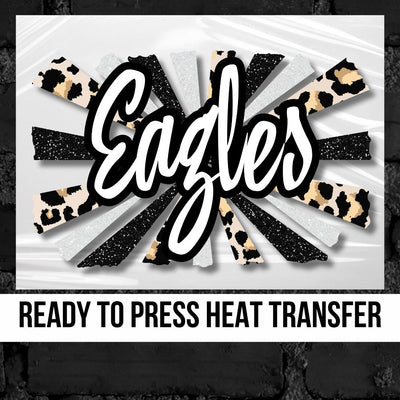 Eagles Starburst DTF Transfer