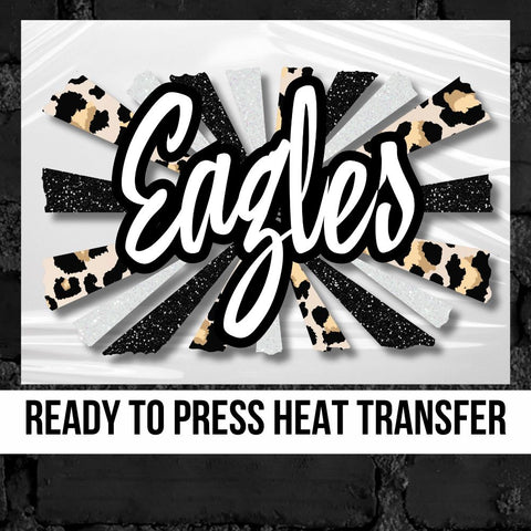 Eagles Starburst DTF Transfer