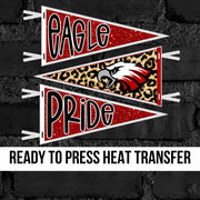 Eagle Pride Pennants DTF Transfer
