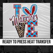 Love Warriors DTF Transfer