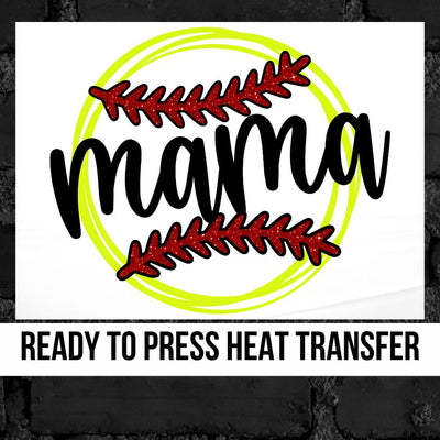Softball Mama Circle Transfer