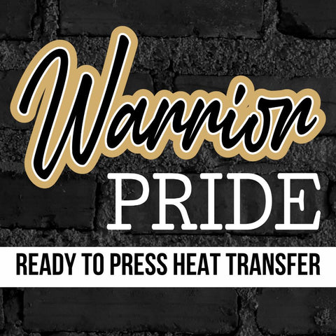Warrior Pride DTF Transfer