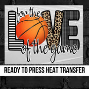 For the Love of the Game Basketball Transfer