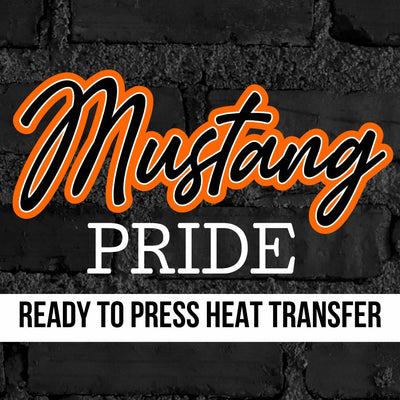Mustang Pride DTF Transfer