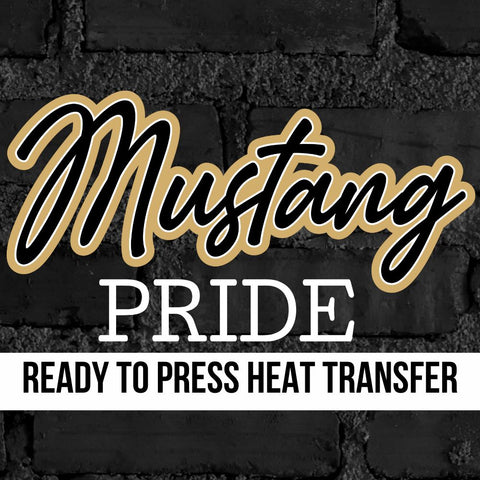 Mustang Pride DTF Transfer