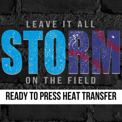 Storm Leave it on the Field DTF Transfer