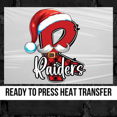 Raiders Santa Letter DTF Transfer