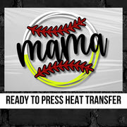 Softball / Baseball Mama Circle Transfer